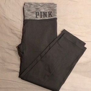 PINK crop leggings